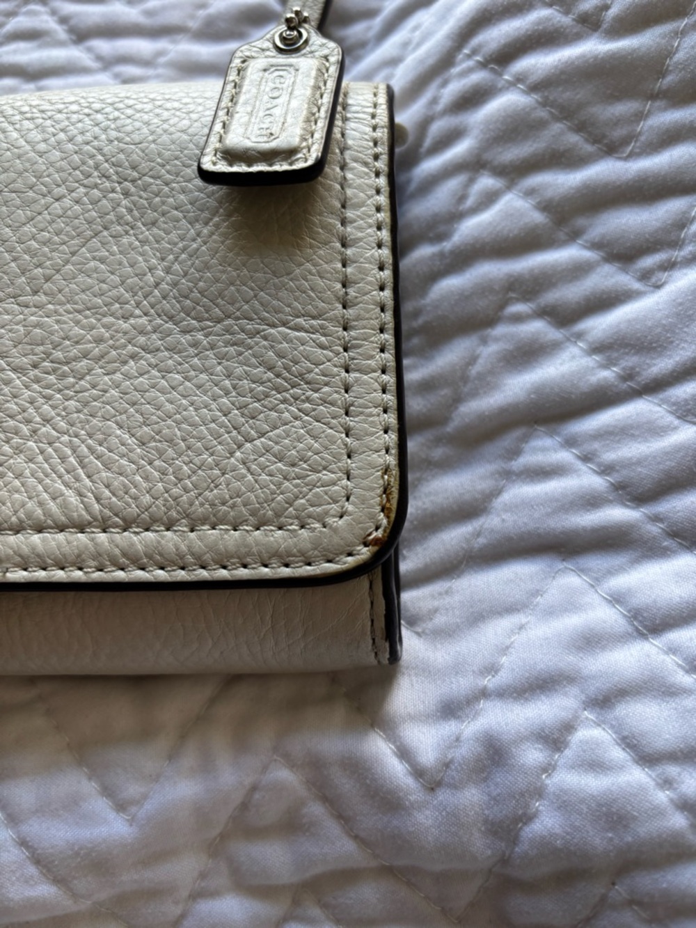 COACH Leather Crossbody wallet - Picture 5 of 10